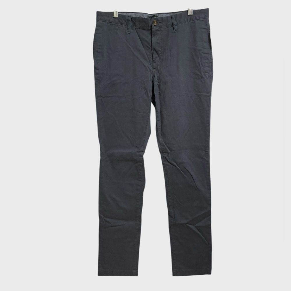 NWT 14th & Union Slim Fit Chino Pants Size 33x34 Navy Preppy Streetwear Academia